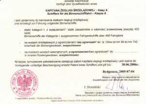 Urząd Żeglugi Śródlądowej daje i odbiera